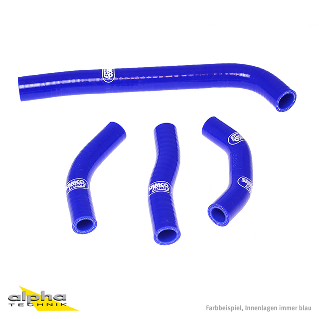 SAMCO SPORT silicone hose kit, blue, for Honda CRF250R model year 2010-2013