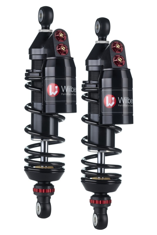 Wilbers Shock Absorber 642 Adjustline for Harley Davidson V-Rod VRSCAW 07-