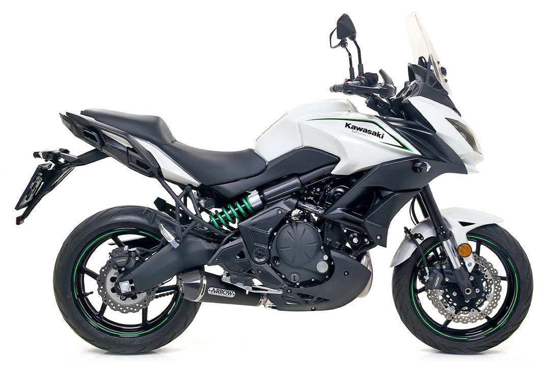 ARROW X-KONE exhaust for Kawasaki Z650 / Ninja 650 / Versys 650 2017-2020, stainless steel (only with ARROW manifold)