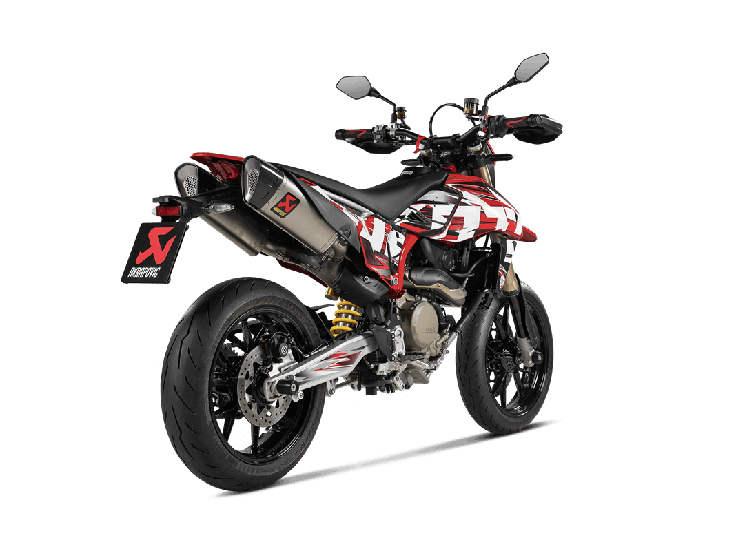 Akrapovic Slip-On Line (Titanium) Exhaust for Ducati Hypermotard 698 Mono / RVE, Model Year 2024-2025