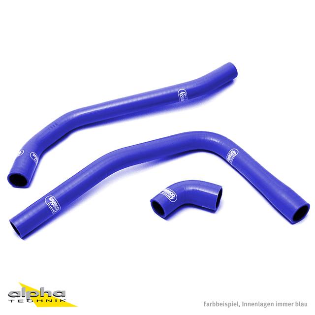 SAMCO SPORT Blue Silicone Hose Kit for Kawasaki ZXR400 Model Year 1990-2002