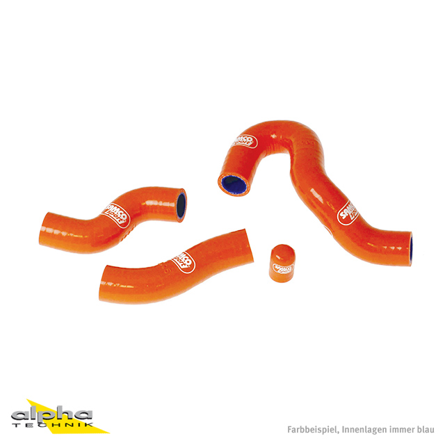 Samco Silicone Hose Kit Orange KTM, Husaberg, Husqvarna