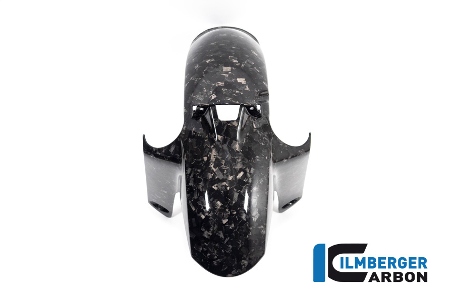 Ilmberger Carbon Front Mudguard fronte, Black Diamond Carbon, glossy, BMW R1300GS 2023-
