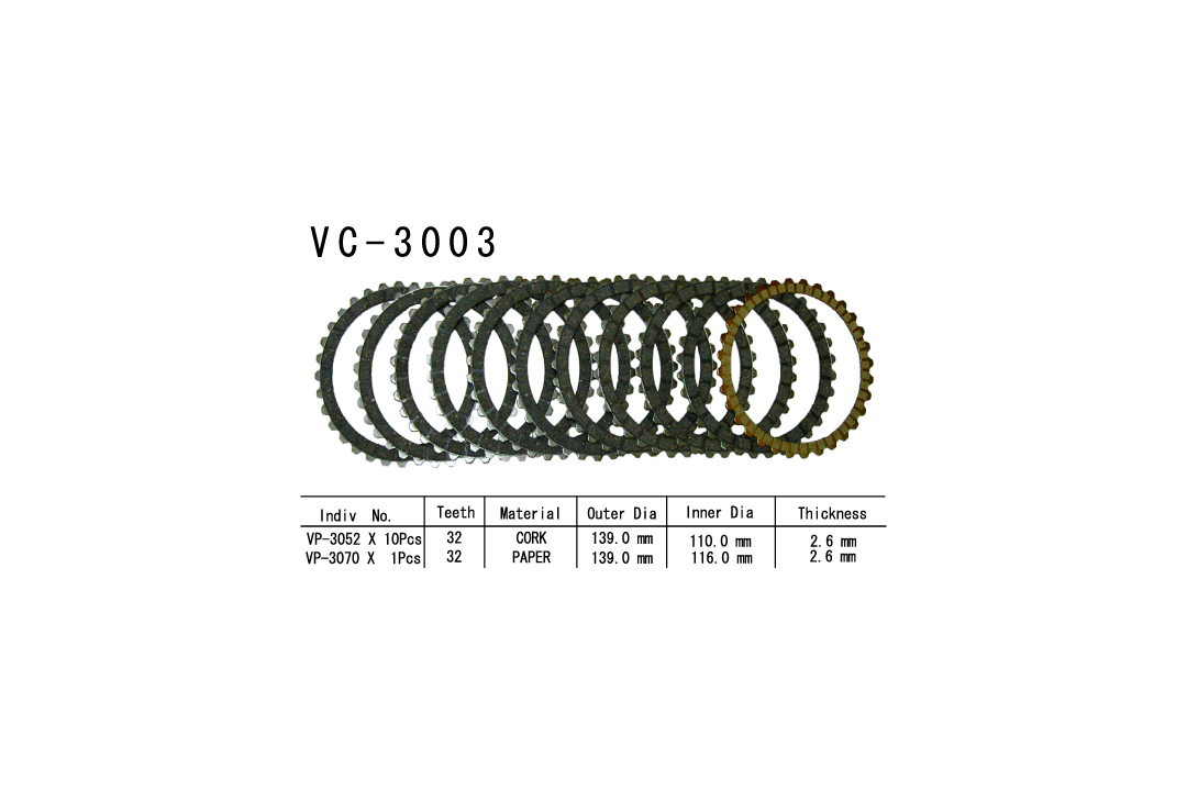 Vesrah clutch disc Kit Suzuki