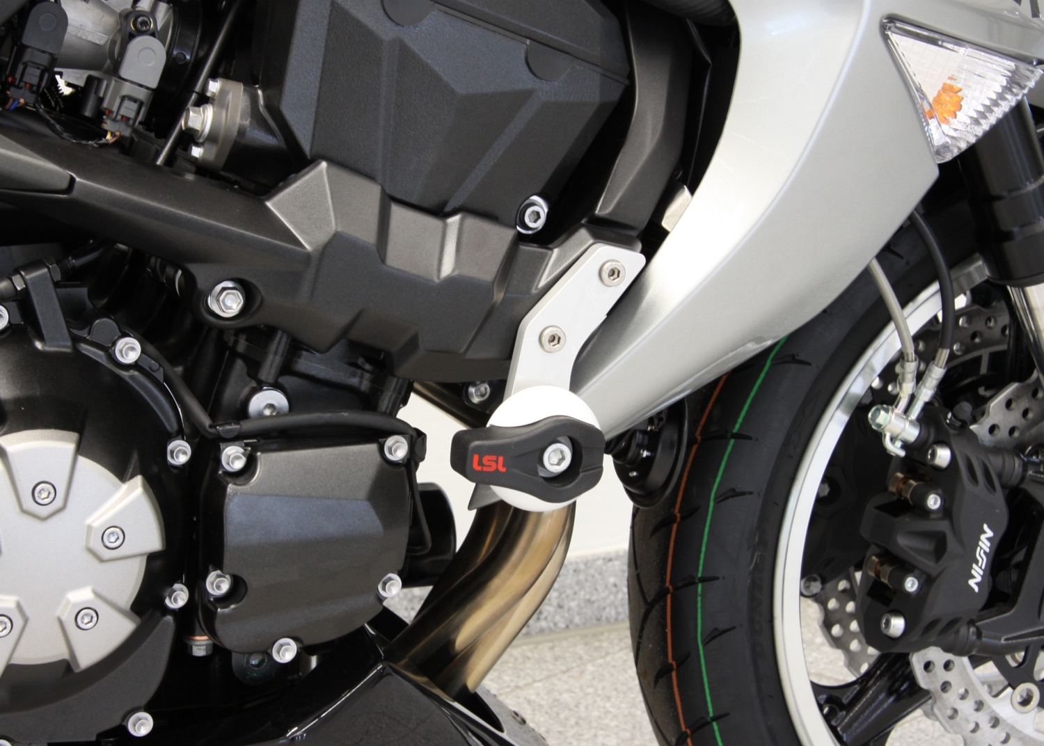 LSL Crash Pad Mounting Kit for Kawasaki Z750/R 2007- , Z1000, 2007-2009