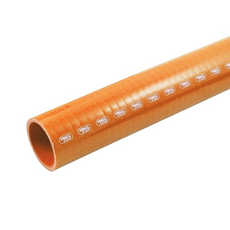 SAMCO SPORT Straight Silicone Hose, Orange, 25 mm Inner Diameter, 2m Length