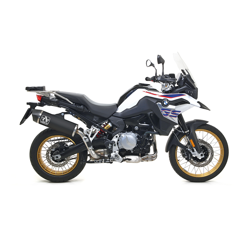 ARROW MAXI RACE TECH Exhaust for BMW F850GS 2018-, Aluminium, Black
