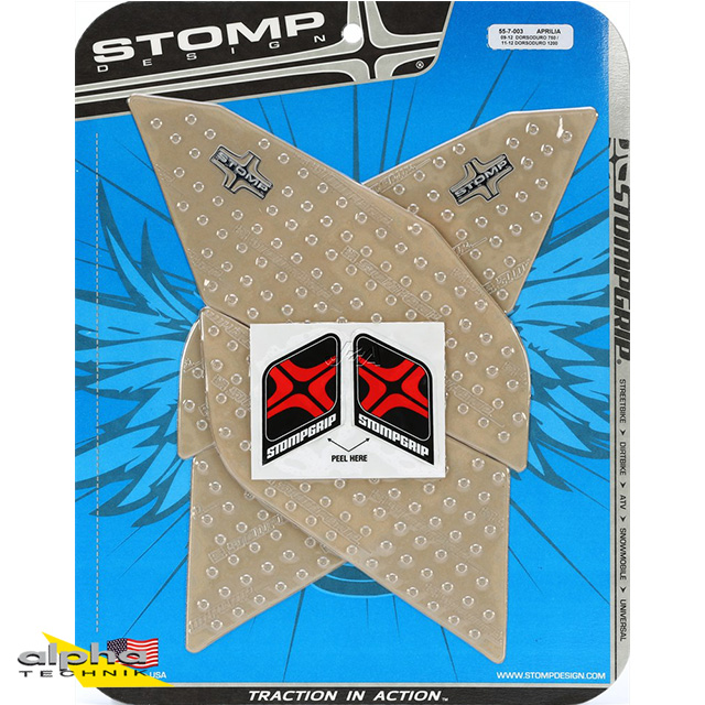 Stompgrip clear, Volcano, for BMW R12 S / nine T, 2024-2025, Ducati Sport 1000, 2006-2009, Honda Monkey 125, 2019-2024, Moto Guzzi V100 Mandello, 2022-2023