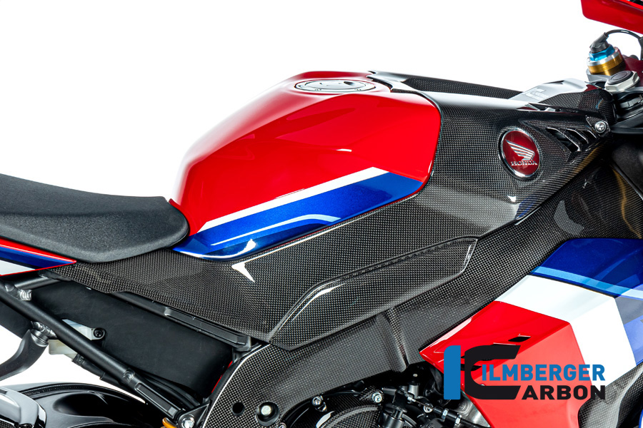 Ilmberger Carbon fuel tank side cover insert right side R/S, glossy, for Honda CBR1000RR-R Fireblade (SP), SC82, from 2020 onwards