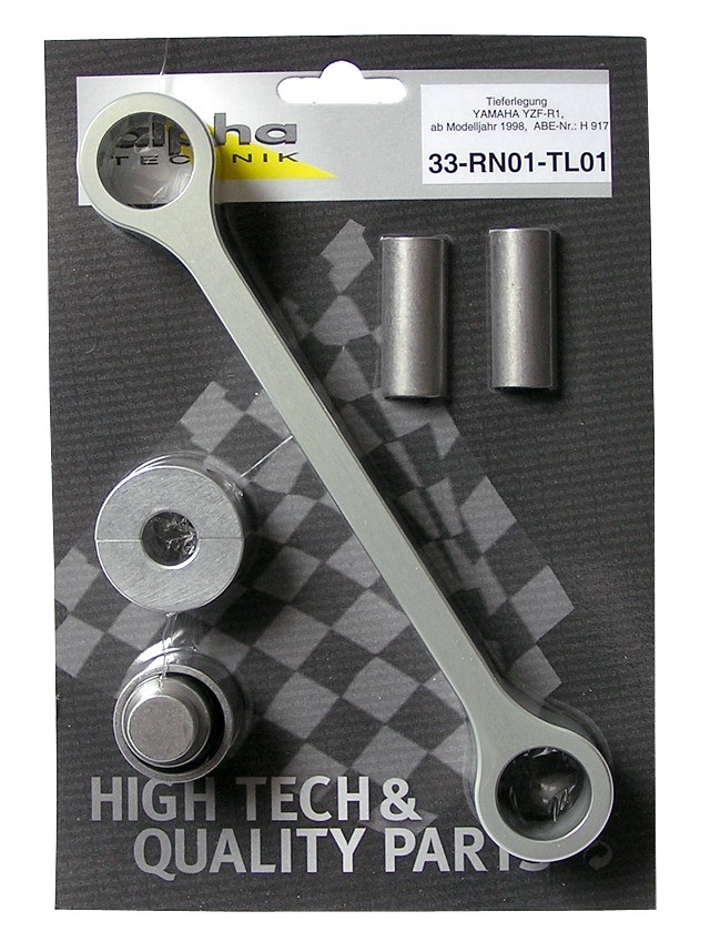 alpha Technik Lowering Kit 30mm for Yamaha YZF1000R1; Type RN01; Model Year 1998-2001