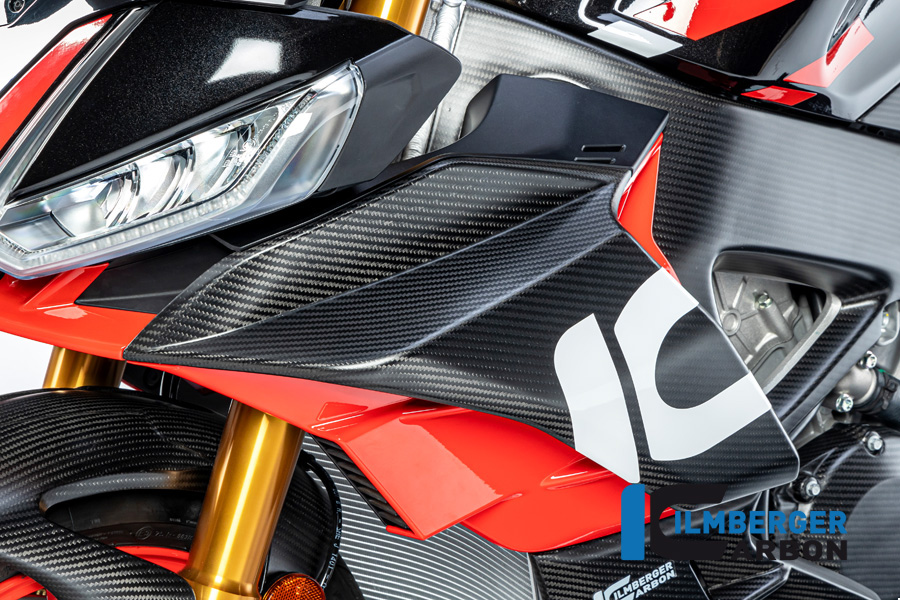 Ilmberger Carbon Winglet / Fairing Side Panel left side L/S matt for Aprilia Tuono V4 2021-