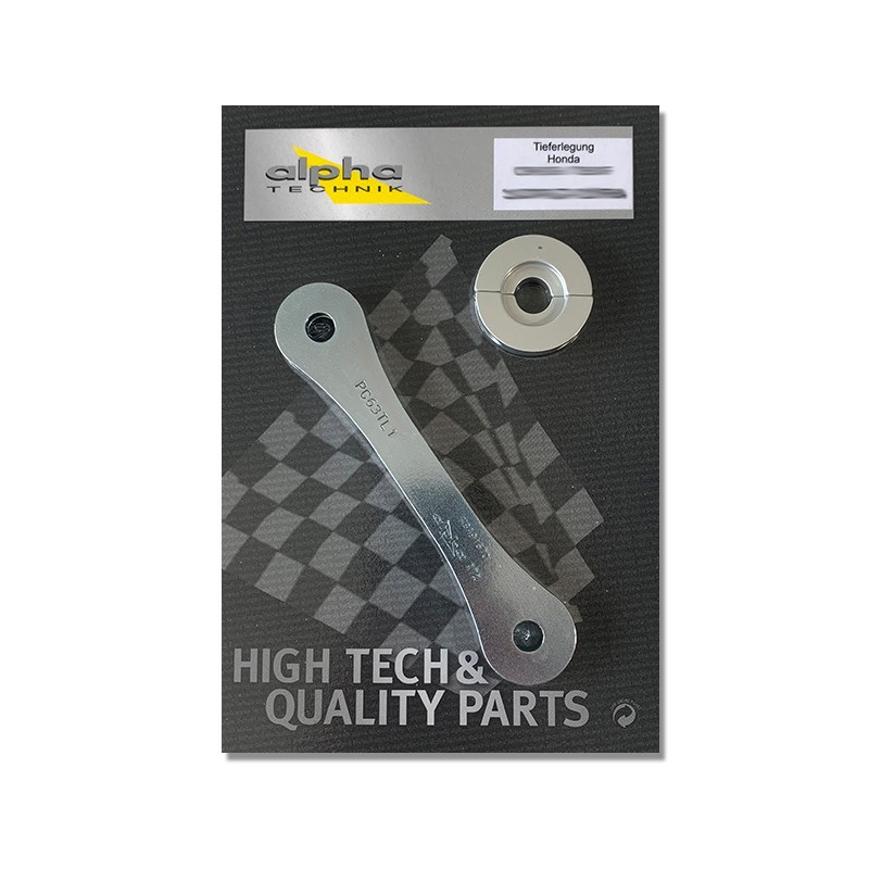 alpha Technik Lowering Kit 25mm for Honda CB500XA; Type:PC64; Model Year 2019-