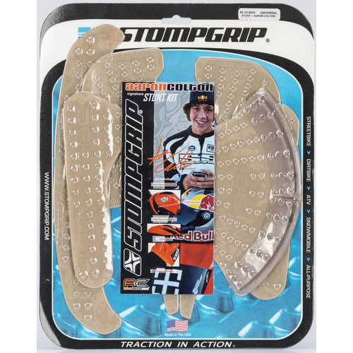 Stompgrip Universal Stunt Kit clear, Volcano for various models, see compatibility list