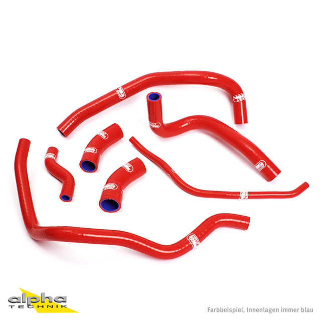 SAMCO SPORT Silicone Hose Kit Red for Yamaha V Max 1200 Model Year 1985-2007