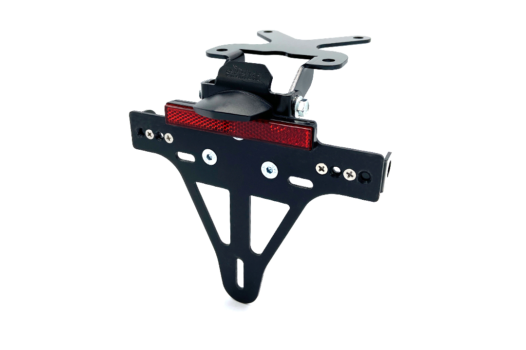 alpha Technik Number Plate Holder for Yamaha Fazer 8 / FZ8 from 2010 and FZ1 from 2006-