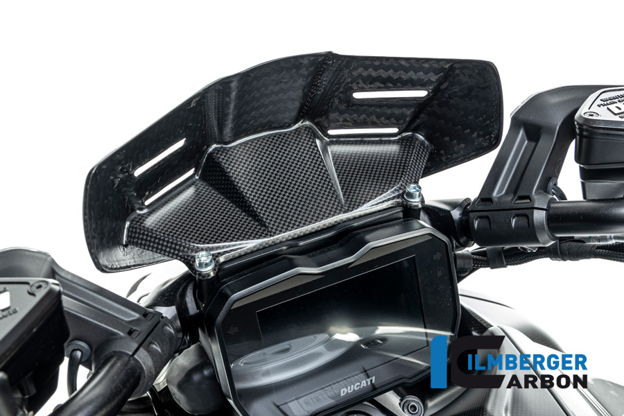 Ilmberger Carbon Windscreen, matte, Ducati Diavel V4, 2023-