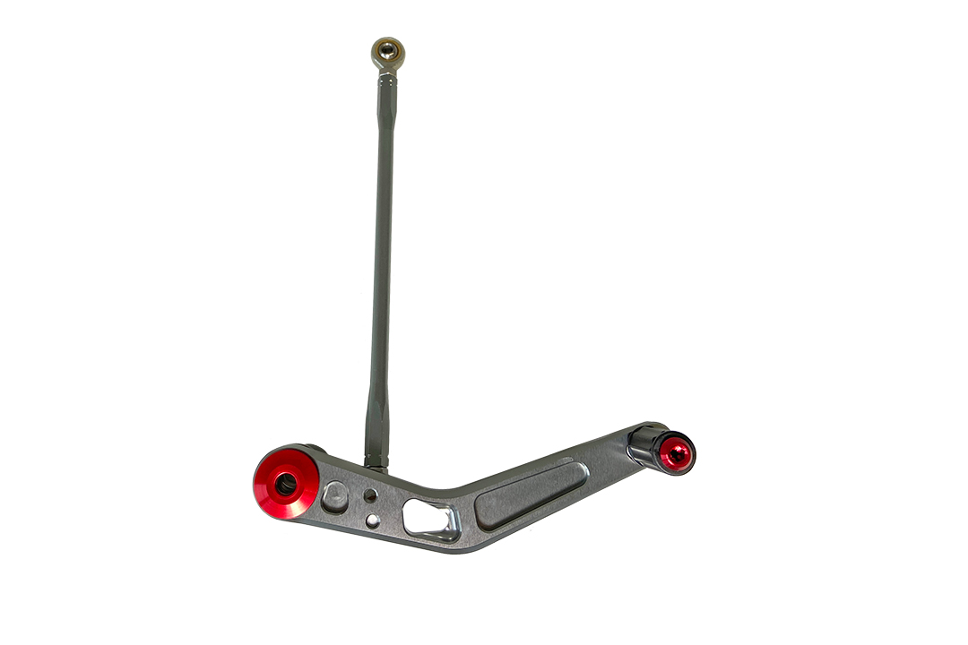 >TRACK< footrestenanlage, Titanium-coloured, Honda CBR1000RR SC59 SC77 2008-17