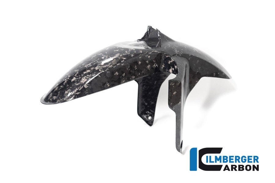 Ilmberger Carbon Front Mudguard fronte, Black Diamond Carbon, glossy, BMW R1300GS 2023-