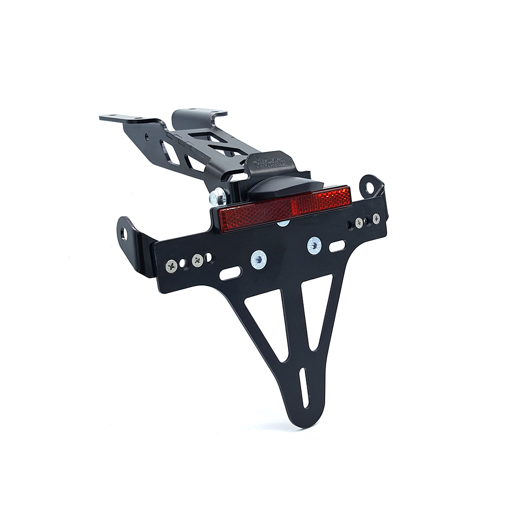 alpha Technik Number Plate Holder for Yamaha MT125, Type RE39, RE40 / RE47, from Model Year 2020-