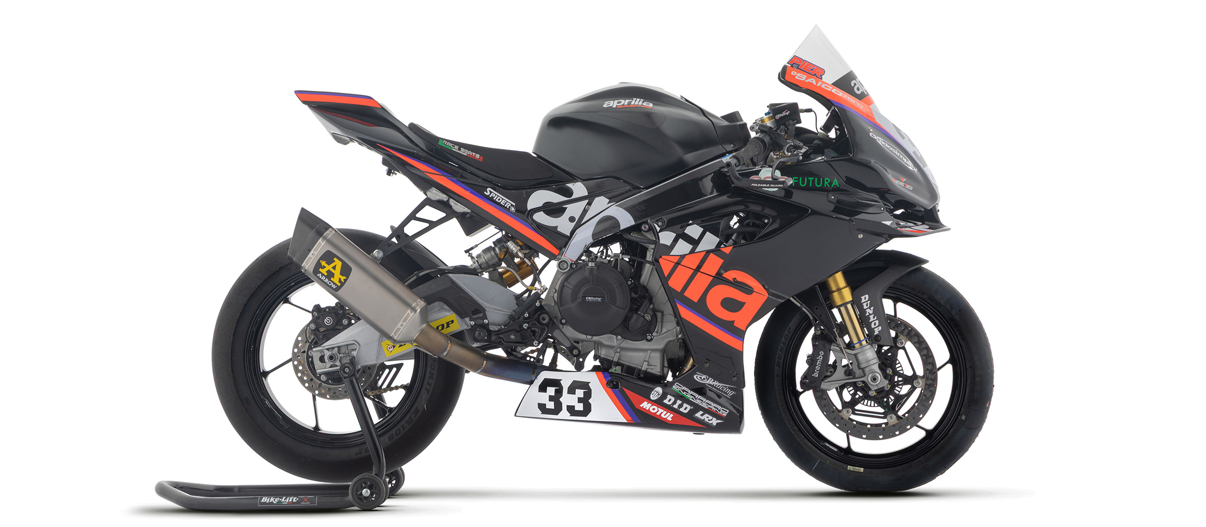 ARROW COMPETITION Sport Bike PISTA Racing Titanium Full System for Aprilia RS 660, 2025-