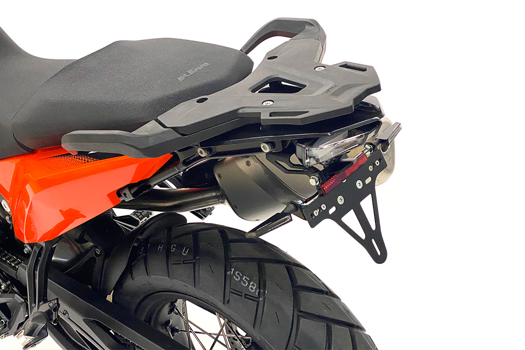 alpha Technik Number Plate Holder for KTM 790 Adventure, 890 Adventure and 890 SM T
