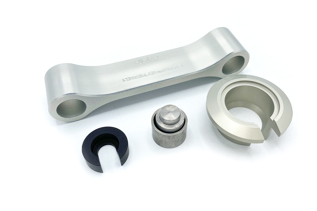 alpha Technik Lowering Kit 40mm for Kawasaki Z900 Type ZR900F, ZR900H, ZR900P, from model year 2020-