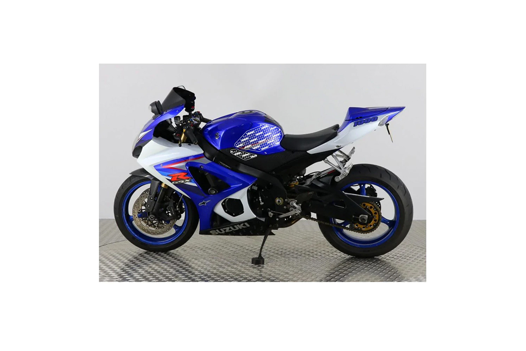 Stompgrip black, Icon, for Suzuki GSXR1000, 2007-2008