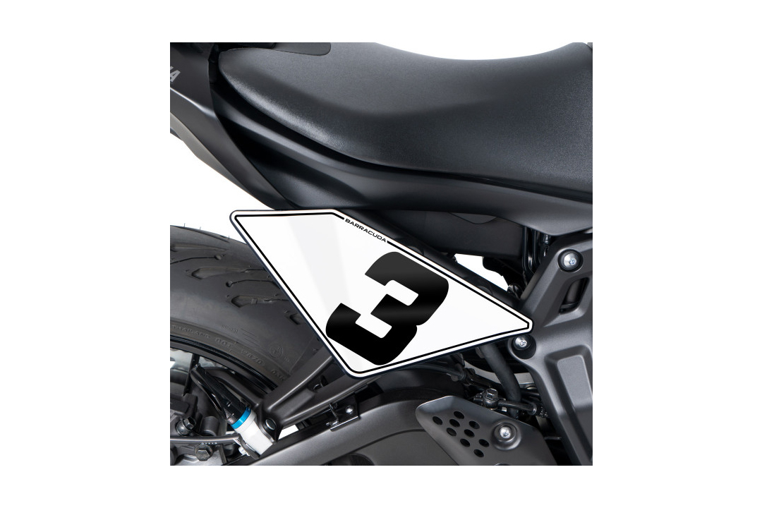 Barracuda Number Plate Yamaha MT07 2021-