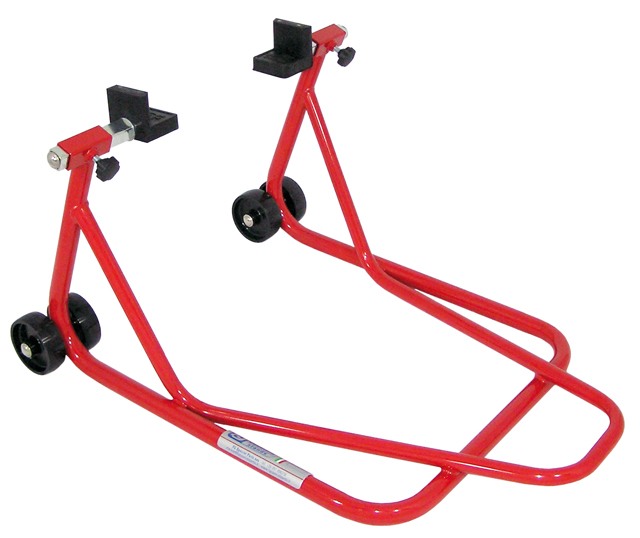 FG Paddock Stand rear with Swivel Rubber Pads