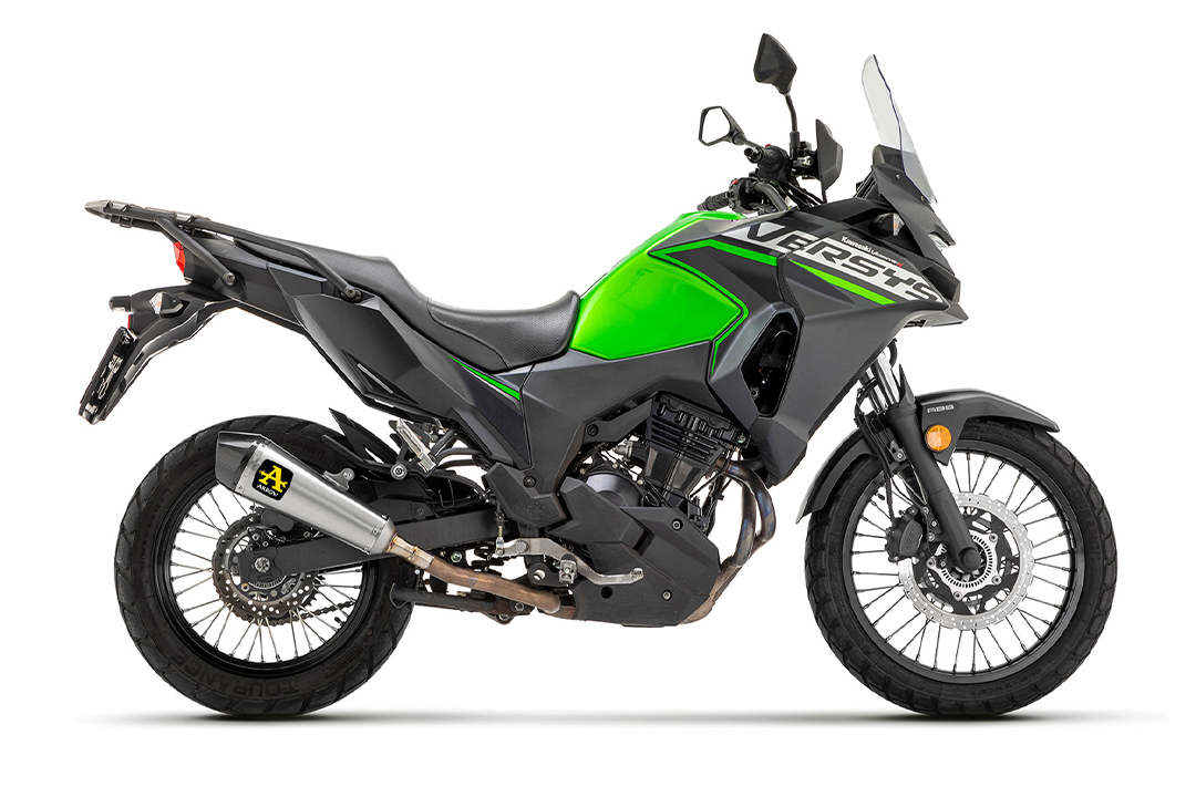 ARROW X-KONE NiChrome Exhaust for Kawasaki Versys-X 300 Model Year 2017-2020