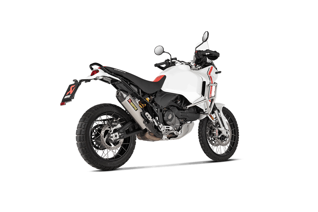 Akrapovic Slip-On Line (Titanium) silencer for Ducati DesertX my 2022-