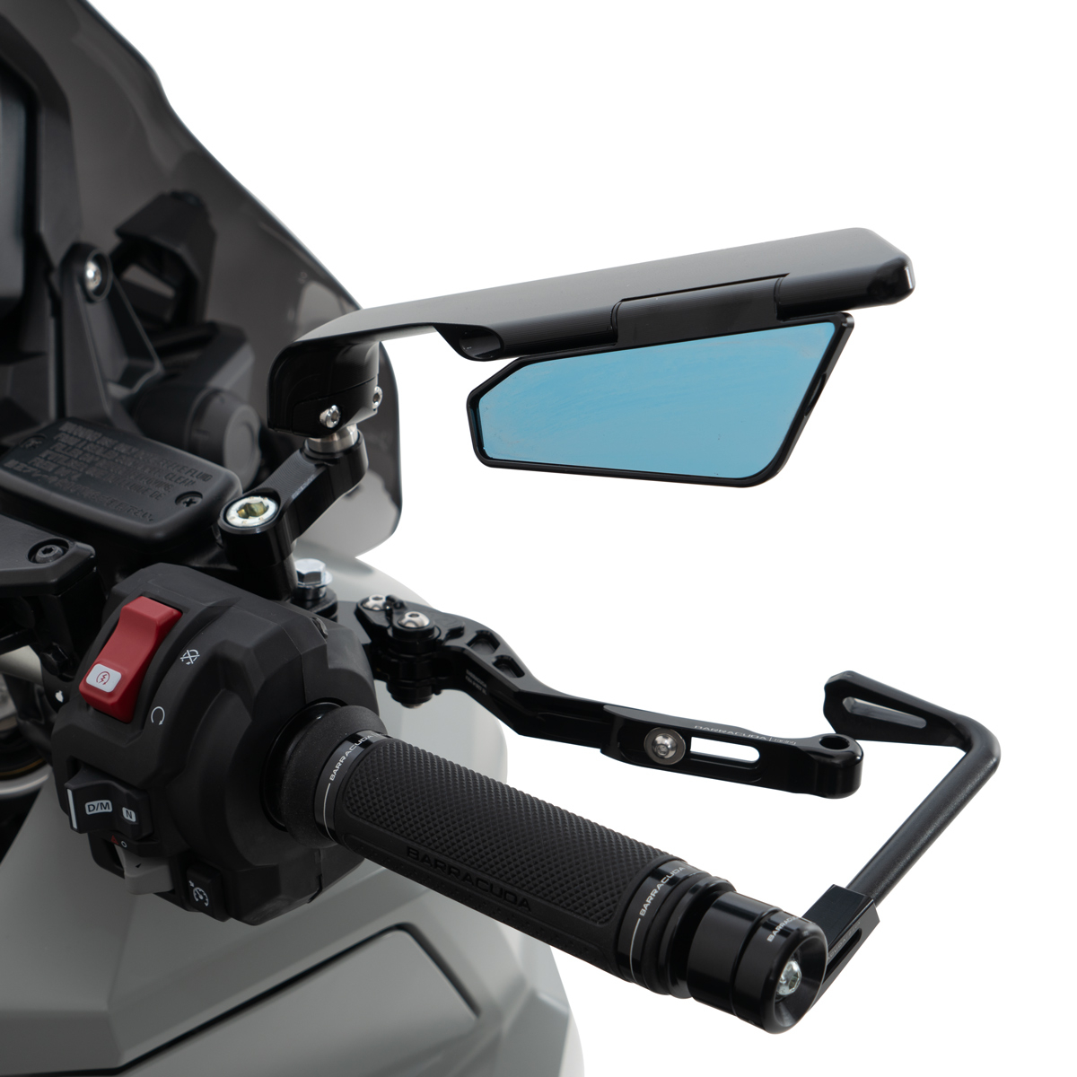 Barracuda SKIN AIR RACING Mirrors for Naked Bikes