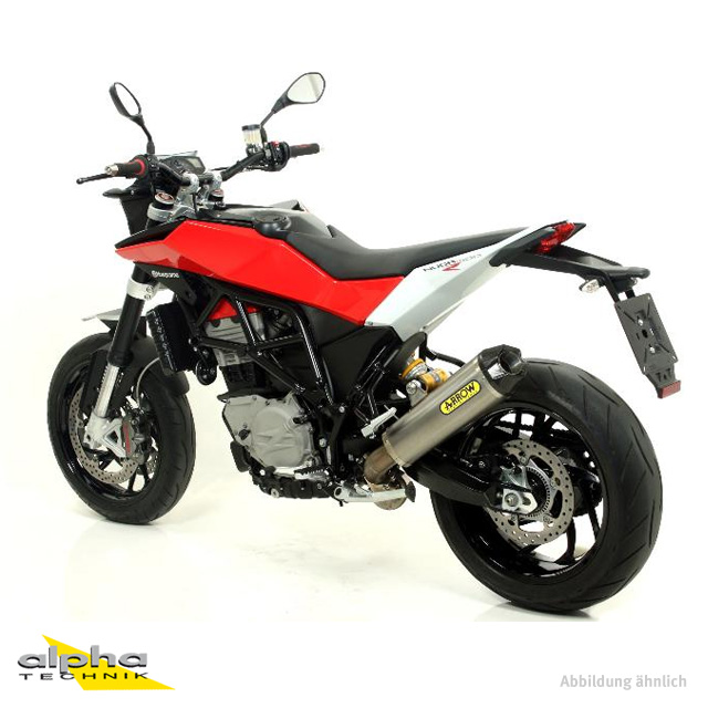ARROW WORKS Exhaust for Husqvarna Nuda 900 2012-2013, Titanium