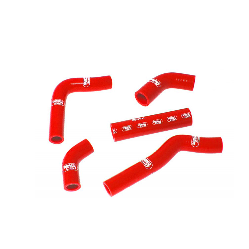 SAMCO SPORT Silicone Hose Kit Red for Yamaha RD500LC Model Year 1984-1987