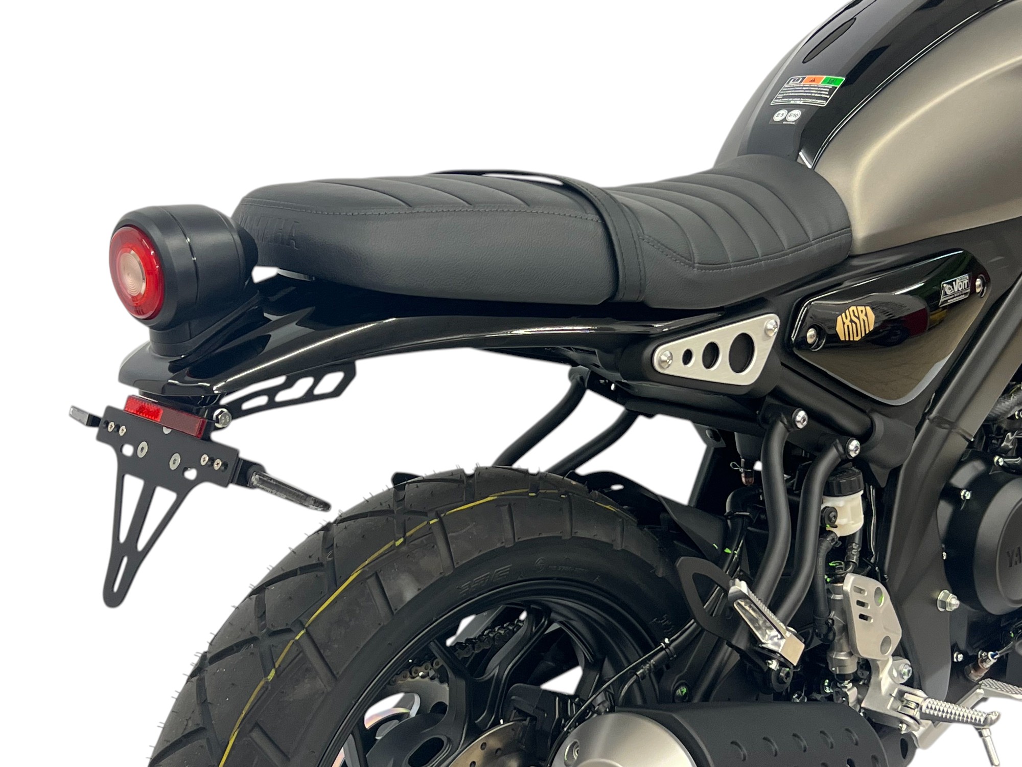 alpha Technik Number Plate Holder for Yamaha XSR 125, from model year 2021-