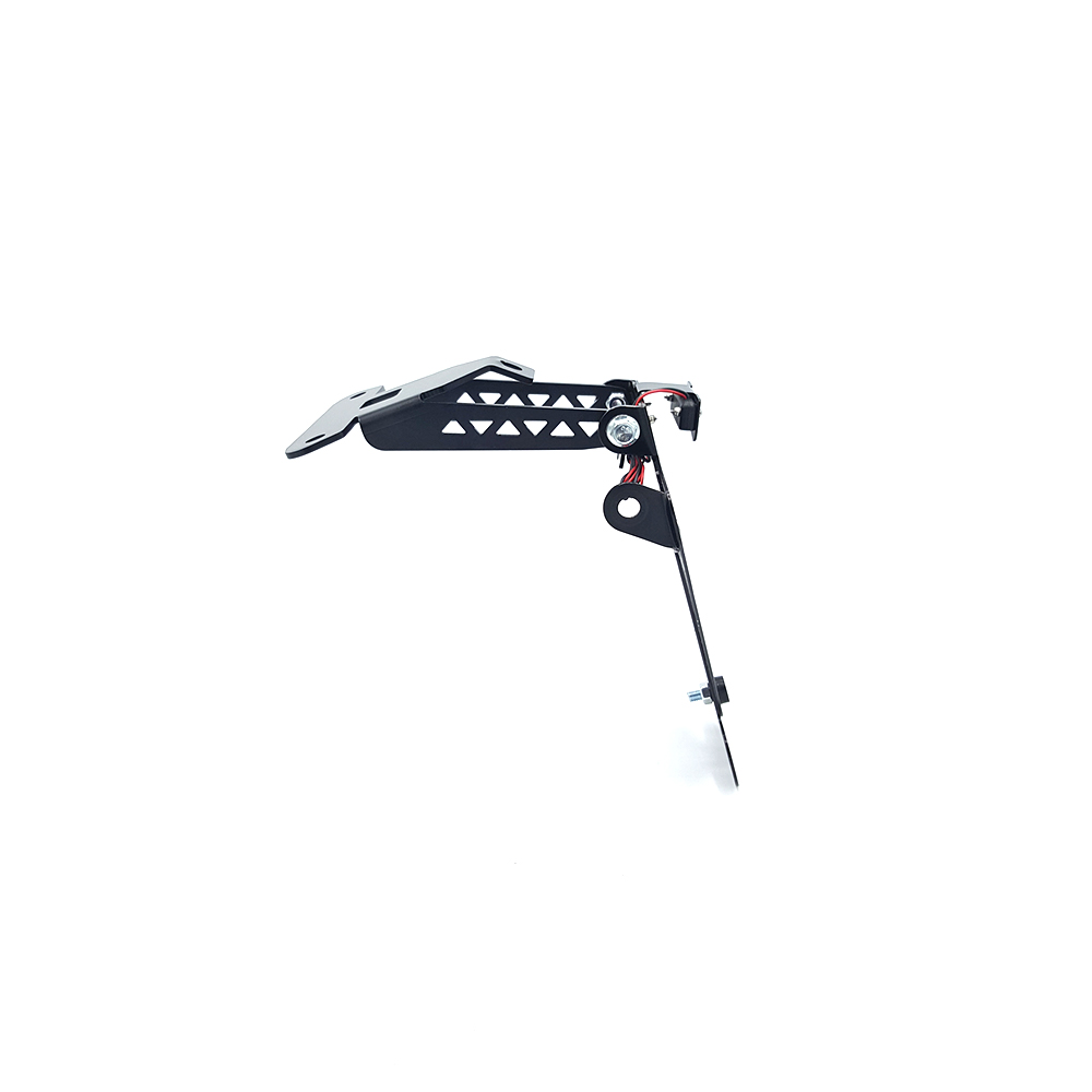 alpha Technik Number Plate Holder for Aprilia RSV4; Type RK; Model Year 2011-