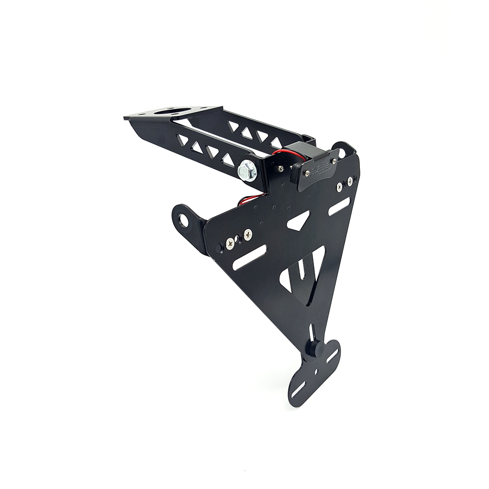 alpha Technik License Plate Holder for Yamaha YZF-R6; Type RJ27; Model Year 2017-