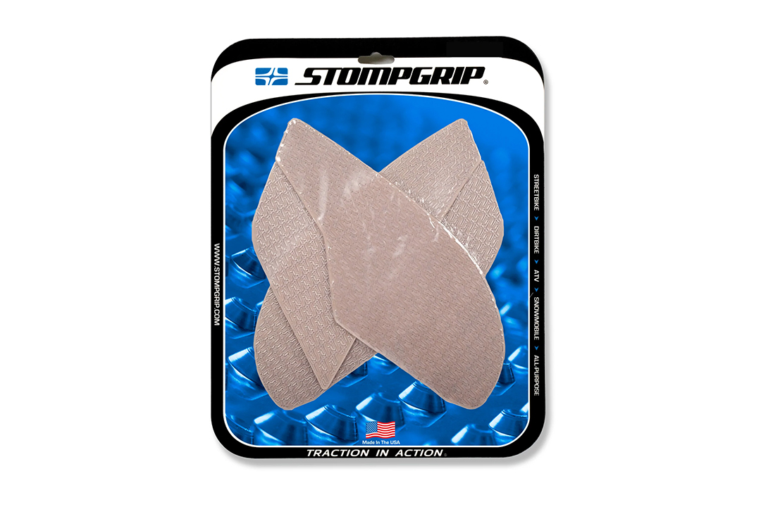 Stompgrip clear, Icon, for Suzuki SV650, 2016-18