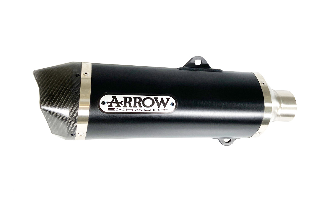 ARROW RACE TECH Exhaust for Kymco XCiting 400i 2017- made of aluminium, black