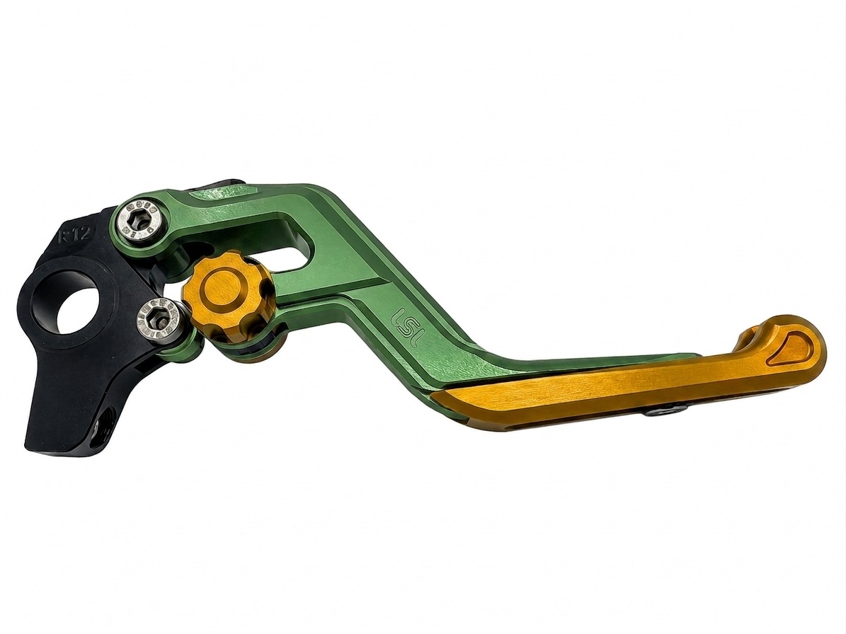LSL ERGONIA Brake Lever R20 Green/Gold/Gold