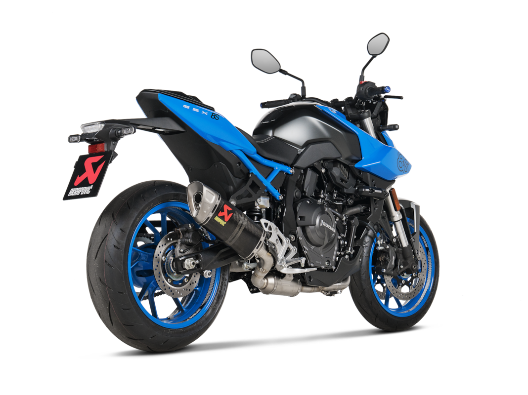 Akrapovic attachment, bracket for exhaust silencer