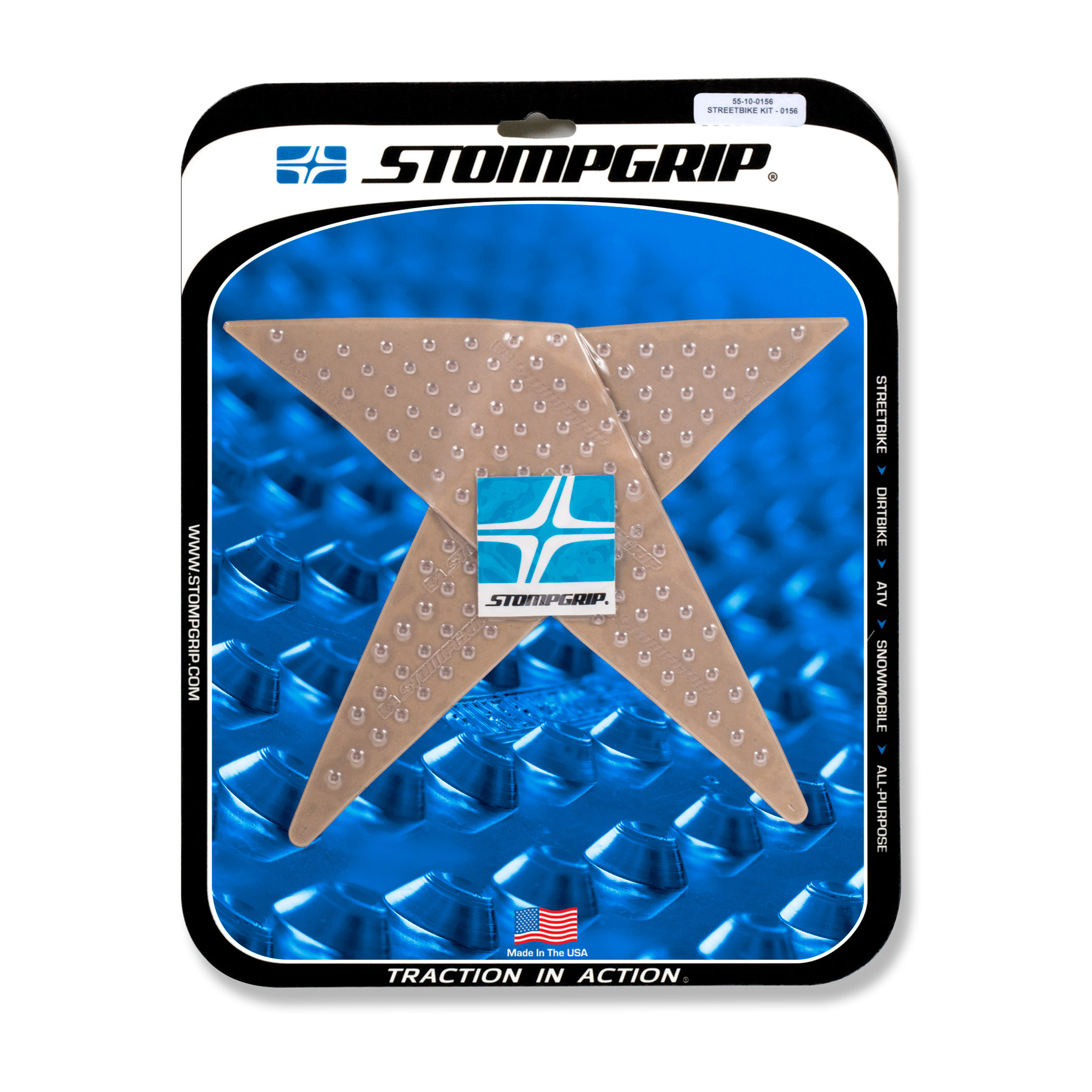 Stompgrip clear, Volcano, for Honda GL 1800 Gold Wing, 2018-2025