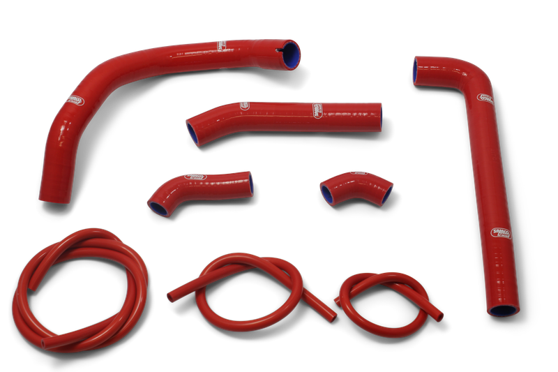 SAMCO SPORT Silicone Hose Kit red for Ducati Streetfighter V2, 2022-2023