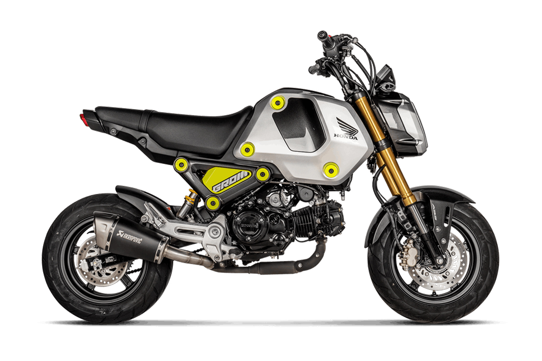 Akrapovic Slip-On Line (Titanium) Honda MSX 125 GROM from model year 2021-2025