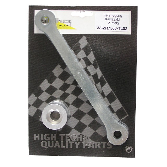 alpha Technik Lowering Kit 30mm for Kawasaki Z750S; Type ZR750J; Model Year 2005-
