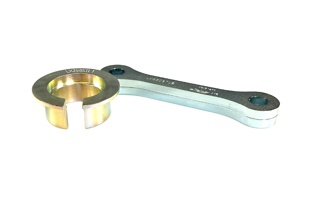 alpha Technik Lowering Kit 40mm for Kawasaki KLX250; Type LX250S; Model year 2009-