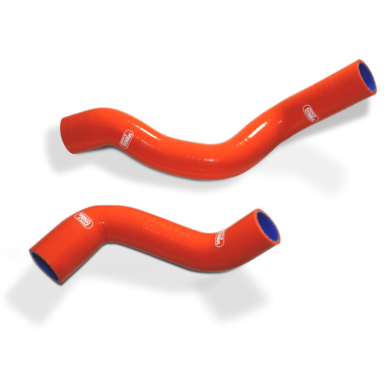 SAMCO SPORT Silicone Hose Kit Orange for KTM 790 Adventure 2019-2022, 890 Adventure 2021-2024, 890 SMT, 2023-2024 and Husqvarna Norden 901, 2022-2023