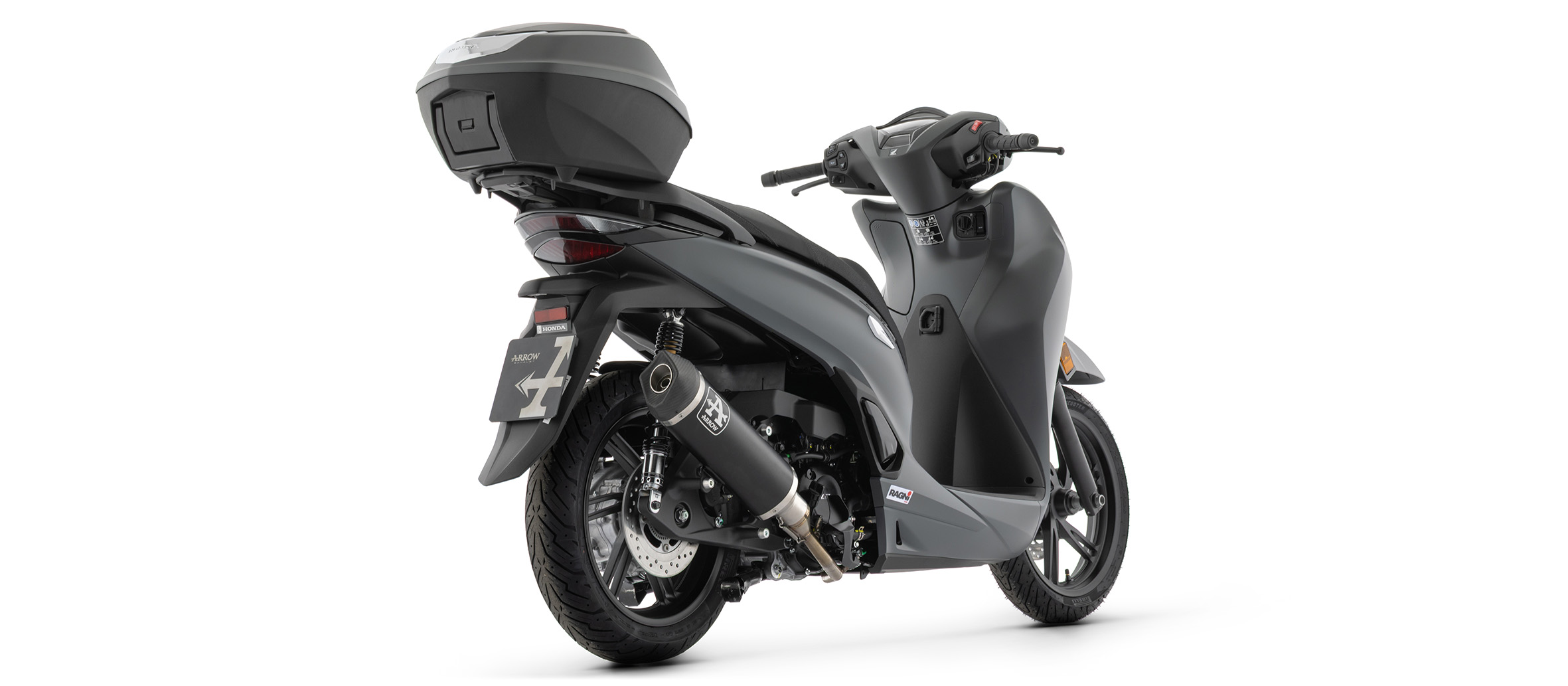 ARROW DARK URBAN Exhaust for Honda ADV 350, 2025-