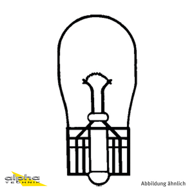 BULB 12V 16W, W2,1X9,5d, W16W