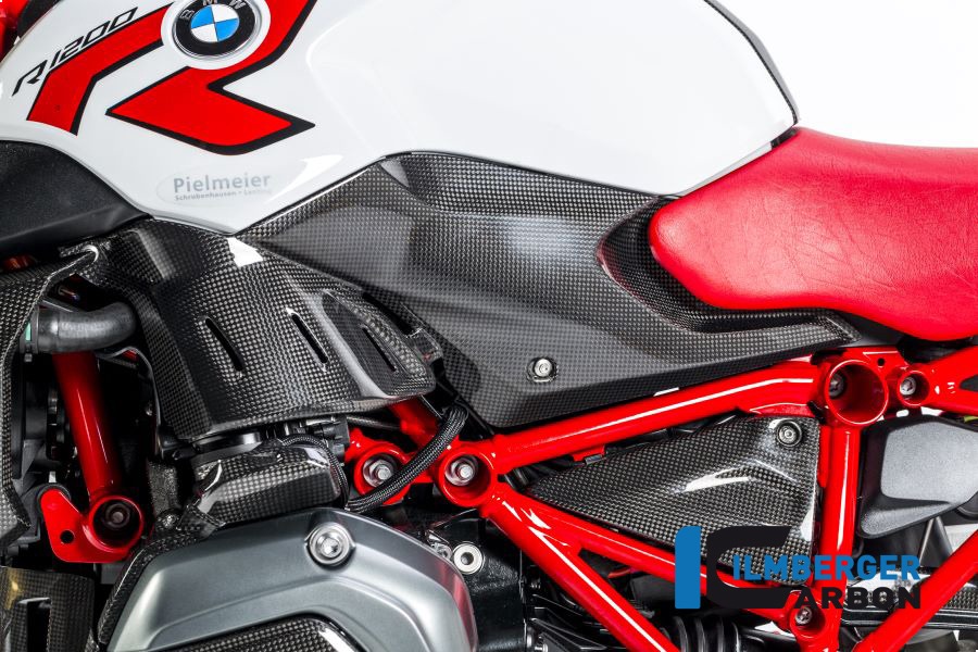 Ilmberger Carbon Side Cover under the fuel tank left side L/S, Carbon